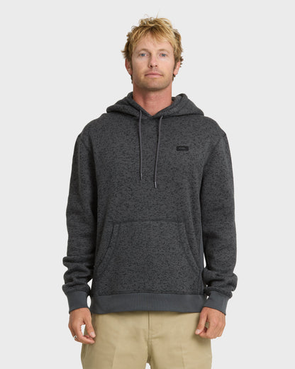 Keller Pullover Hoodie - Black Heather