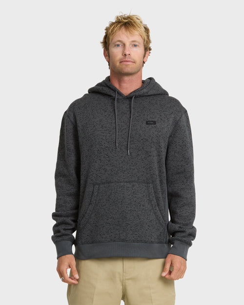 Keller Pullover Hoodie - Black Heather