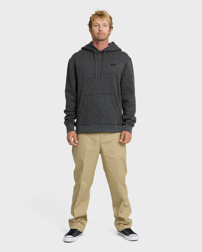 Keller Pullover Hoodie - Black Heather