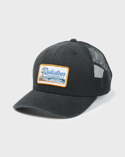 Campsite Baseball Hat - Black