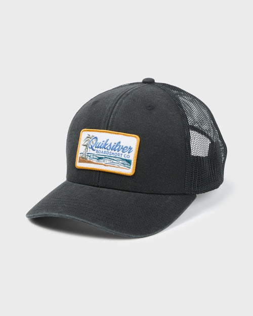 Campsite Baseball Hat - Black
