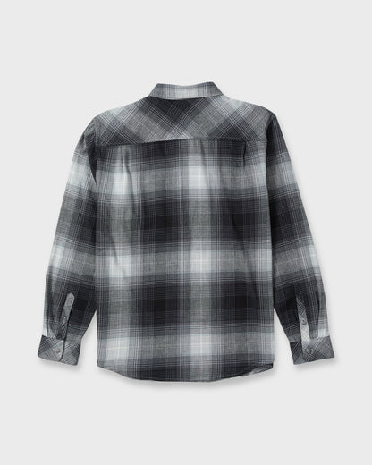Avalon Long Sleeve Flannel Shirt - Anthracite