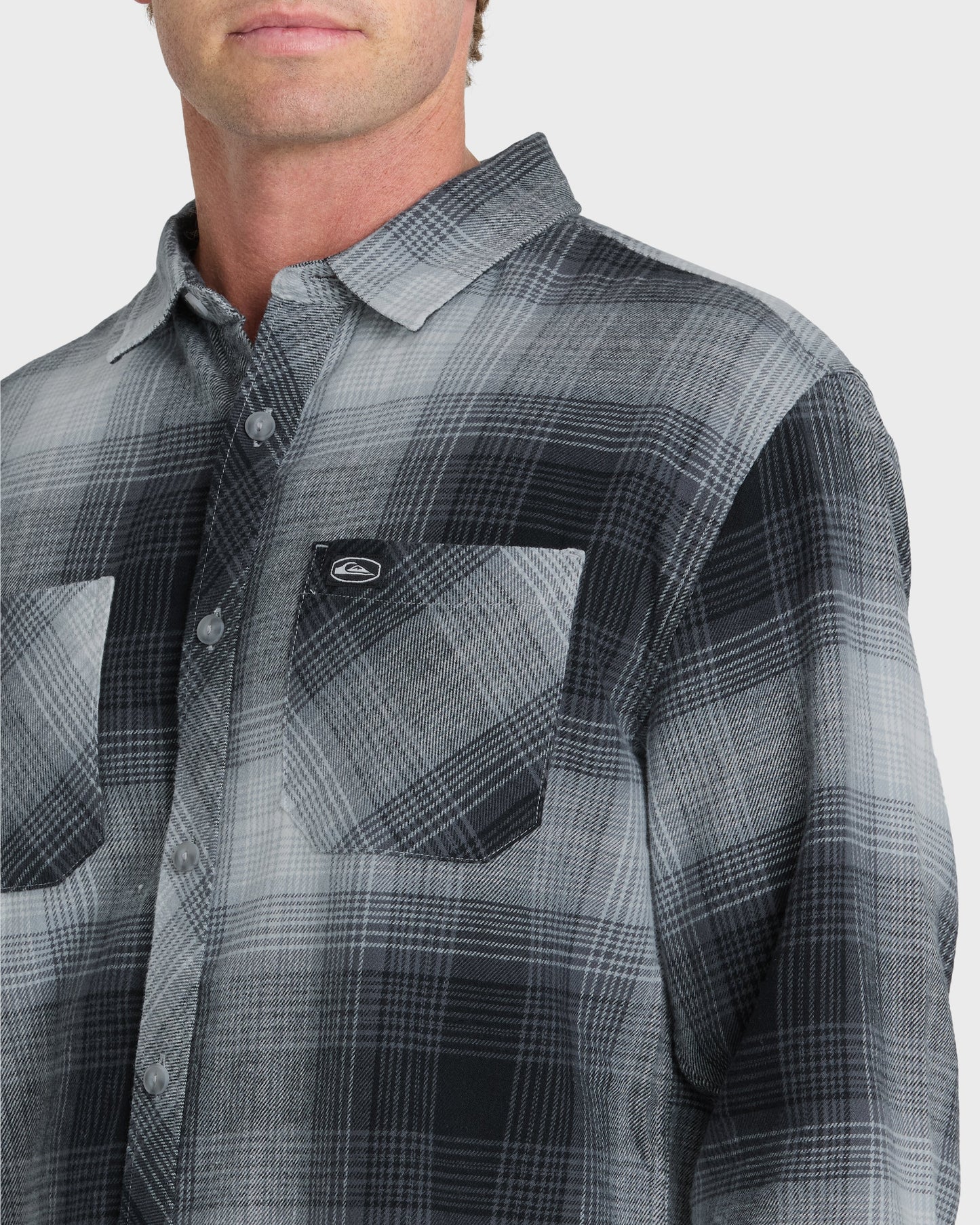 Avalon Long Sleeve Flannel Shirt - Anthracite
