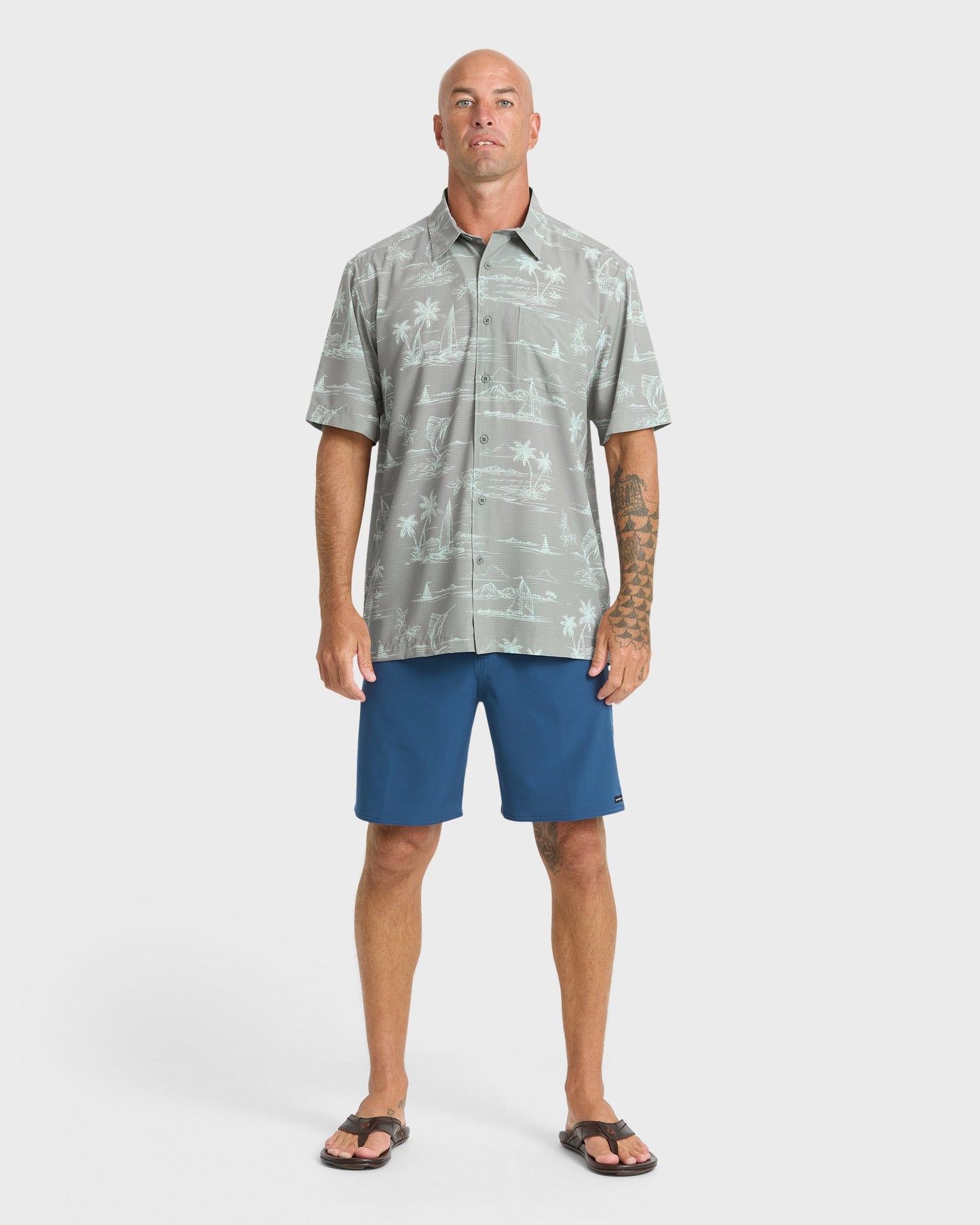 Performance Pack Short Sleeve Shirt - Frost Gray