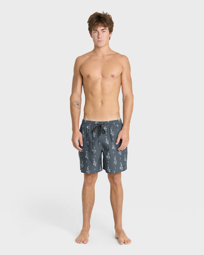 Waterman Mix Pack 17" Swim Trunks - Dark Slate