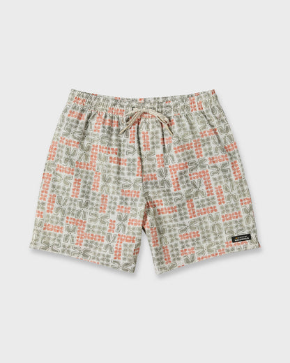 Waterman Mix Pack 17" Swim Trunks - Moonbeam