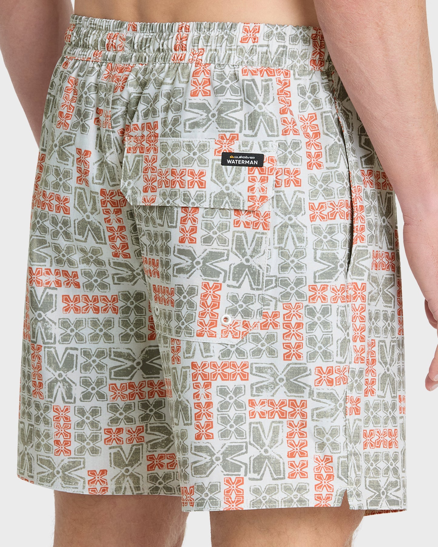Waterman Mix Pack 17" Swim Trunks - Moonbeam