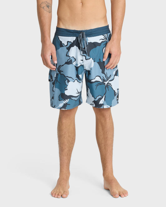 Waterman Boca 19" Boardshorts - Blue Nights