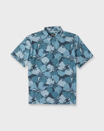 Waterman Mix Performance Pack Short Sleeve Woven Shirt - Blue Nights