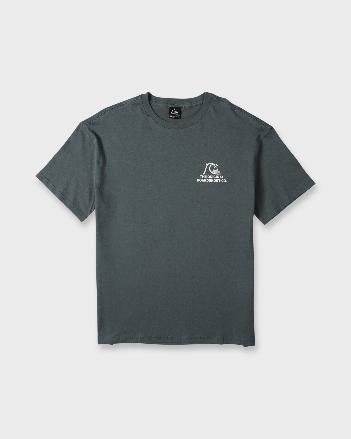 OG Surf Company ORG Short Sleeve Cotton T-Shirt - Dark Slate