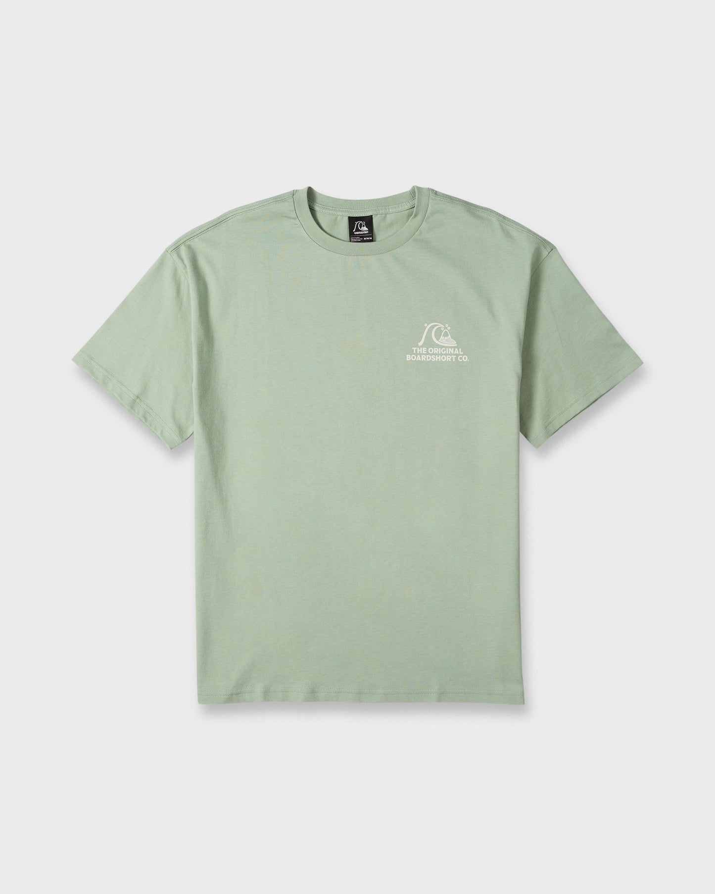 OG Surf Company ORG Short Sleeve Cotton T-Shirt - Iceberg Green