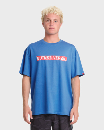 Young Guns Clicker Red Box Short Sleeve Knit T-Shirt - Palace Blue