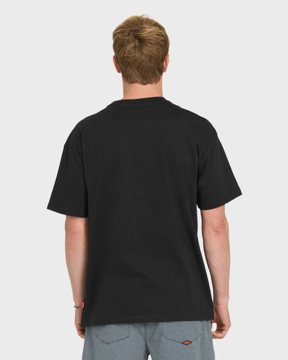 Young Guns Impaired Surf Short Sleeve T-Shirt - Black