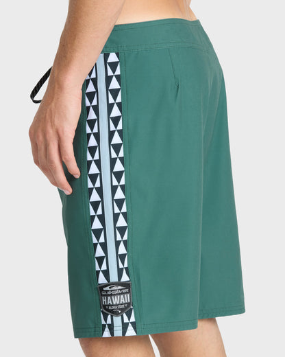 Hawaii Spearhead 20" Boardshorts - Garden Topiary