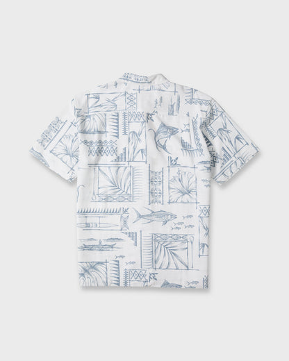 Waterman Performance Pack Short Sleeve Woven Shirt - White