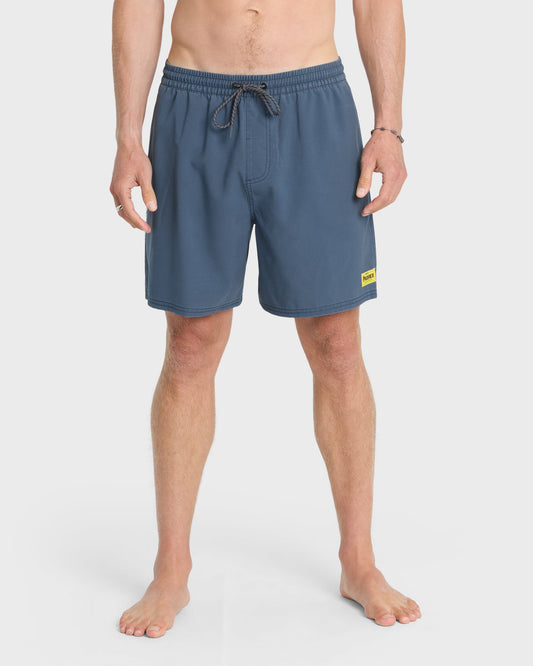 Pacifico Talavera Volley Swim Trunks - Dark Denim