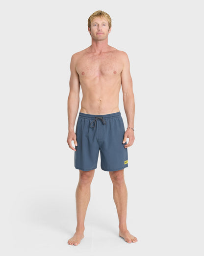 Pacifico Talavera Volley Swim Trunks - Dark Denim