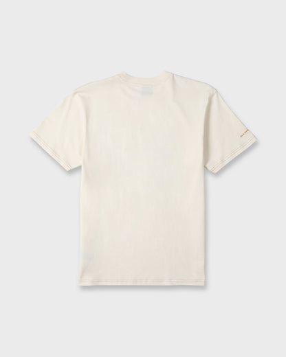 Pacifico Coastal Paradise Short Sleeve Cotton T-Shirt - Tofu