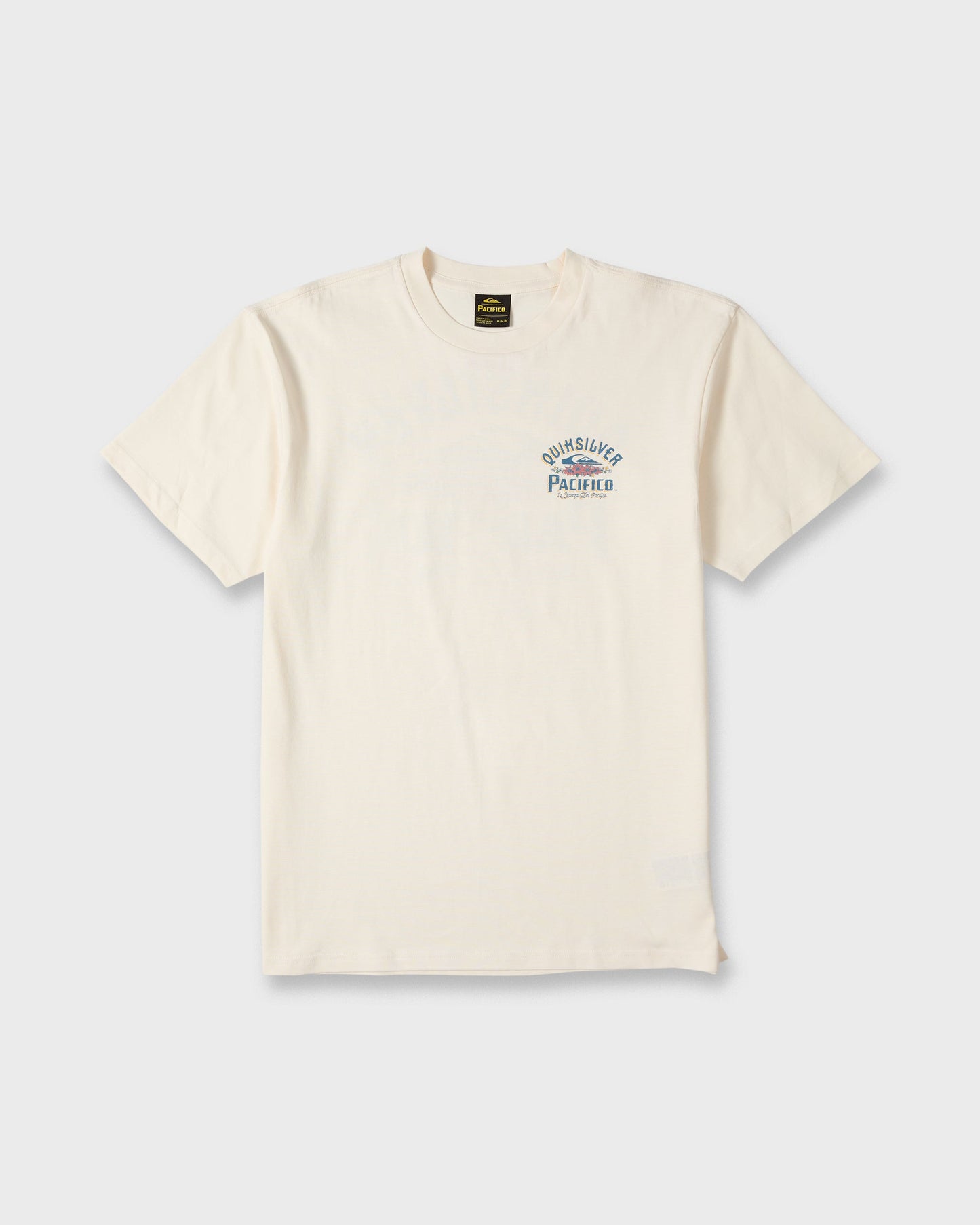 Pacifico Signage Short Sleeve Knit T-Shirt - Tofu