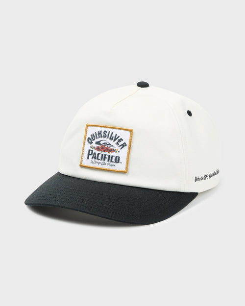 Pacifico Signage Lockup Hat - Off White