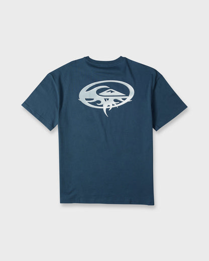Chrome Thorn Mercury Short Sleeve Knit T-Shirt - Dark Denim
