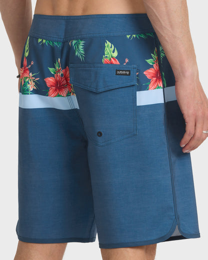 Blockchild 19" Boardshorts - Dark Denim