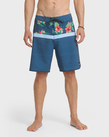 Blockchild 19" Boardshorts - Dark Denim