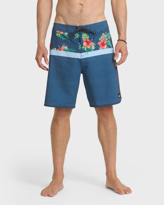 Blockchild 19" Boardshorts - Dark Denim