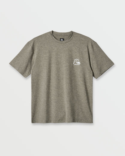 DNA Logo Surf Short Sleeve Surf Tee - Smoked Gray Heather