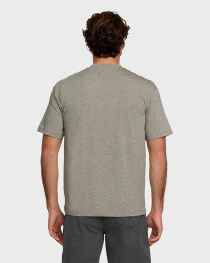 DNA Logo Surf Short Sleeve Surf Tee - Smoked Gray Heather