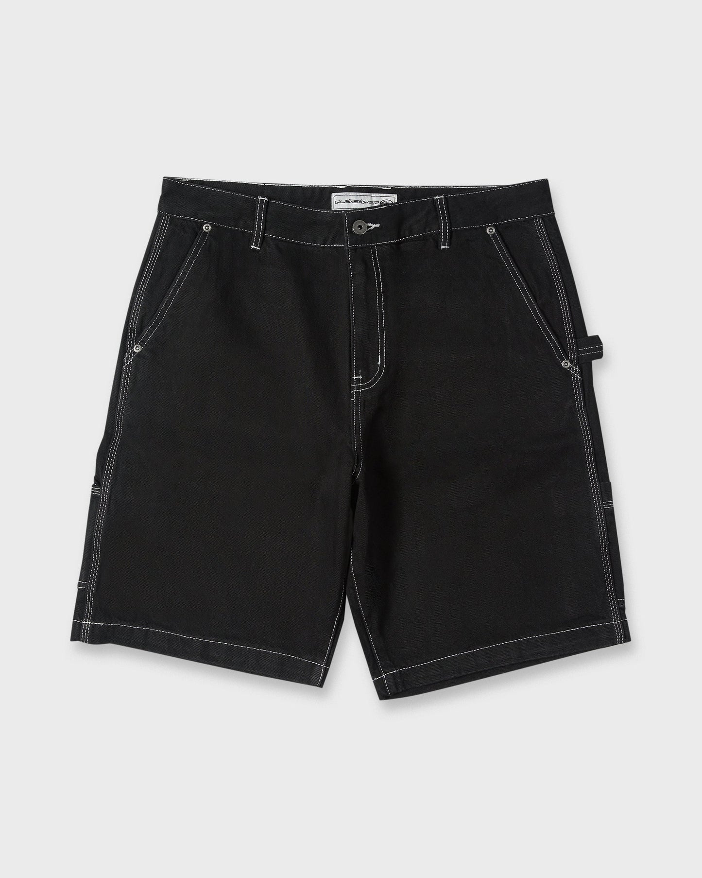 Mercury Carpenter Denim Short - Black