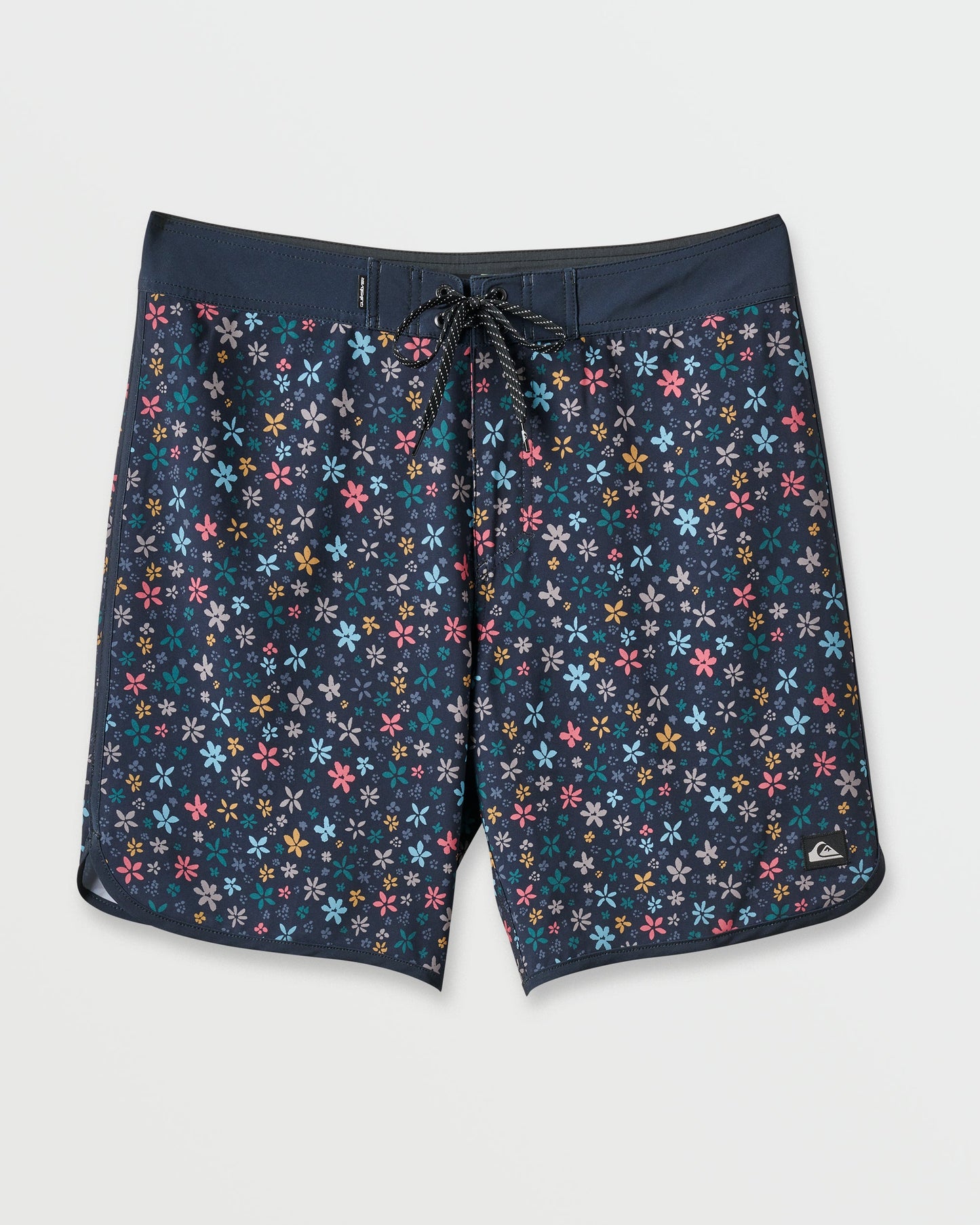 Surfsilk Scallop Ditsy 19" Boardshorts - Black