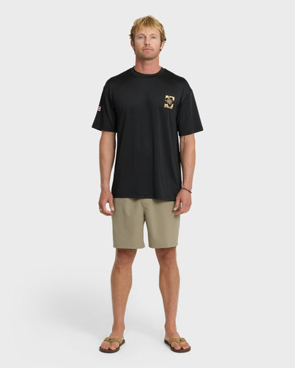 Hi Surf Tee Short Sleeve - Black