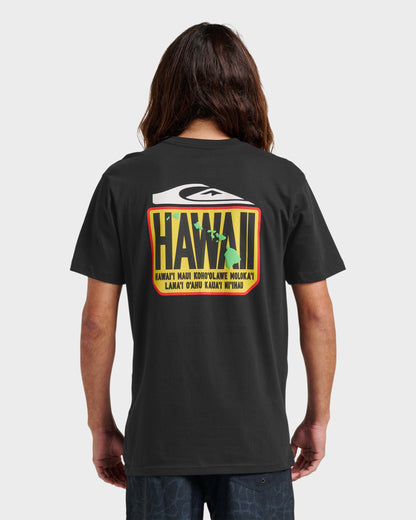 Hi Hawaii Crest Classic T-shirt - Black