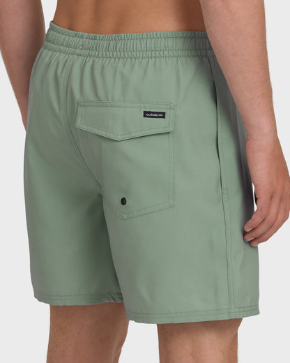 Everyday Solid 17" Swim Trunks - Lily Pad