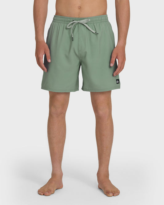 Everyday Solid 17" Swim Trunks - Lily Pad