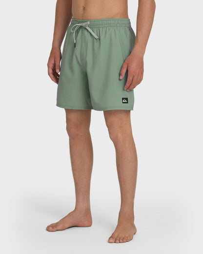 Everyday Solid 17" Swim Trunks - Lily Pad