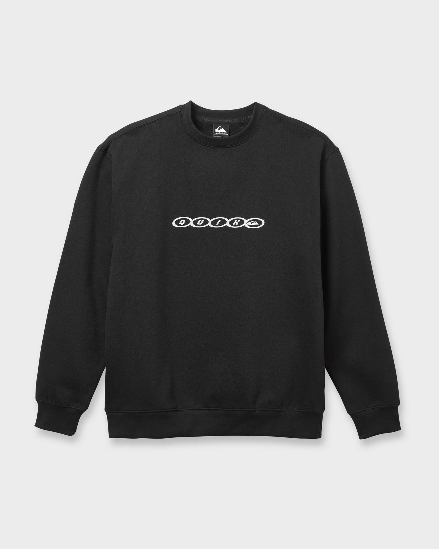 Graphic Crewneck Sweatshirt - Black