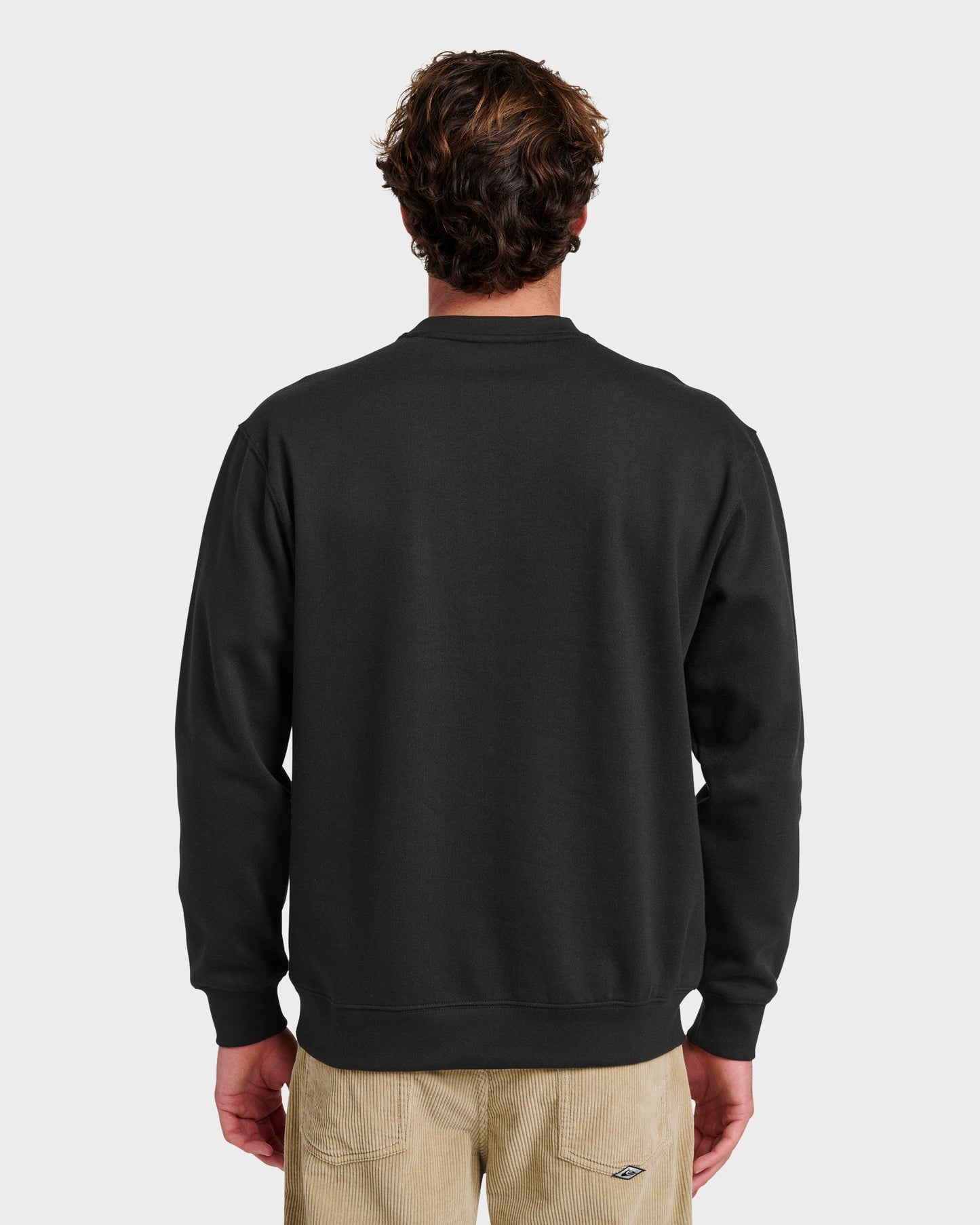 Graphic Crewneck Sweatshirt - Black
