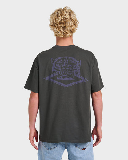 Jungle Cat Heavy Weight T-shirt - Phantom
