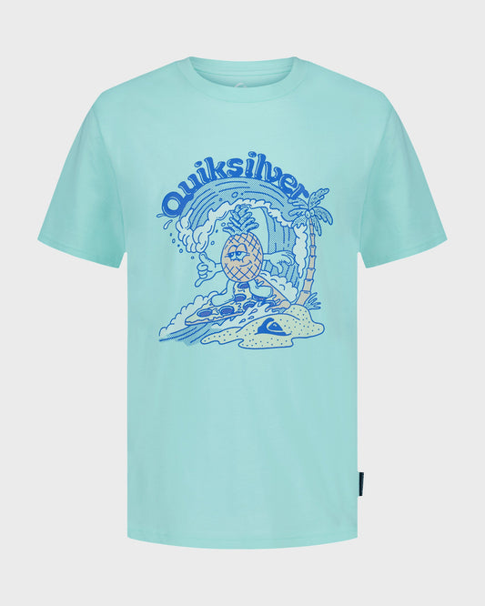 Boys Pizza And Pineapple Short Sleeve T-Shirt