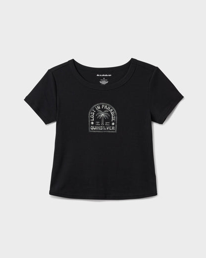 Lost In Paradise Short Sleeve Baby Tee