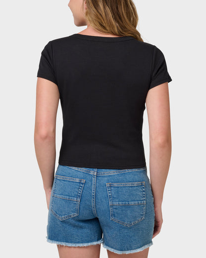 Lost In Paradise Short Sleeve Baby Tee