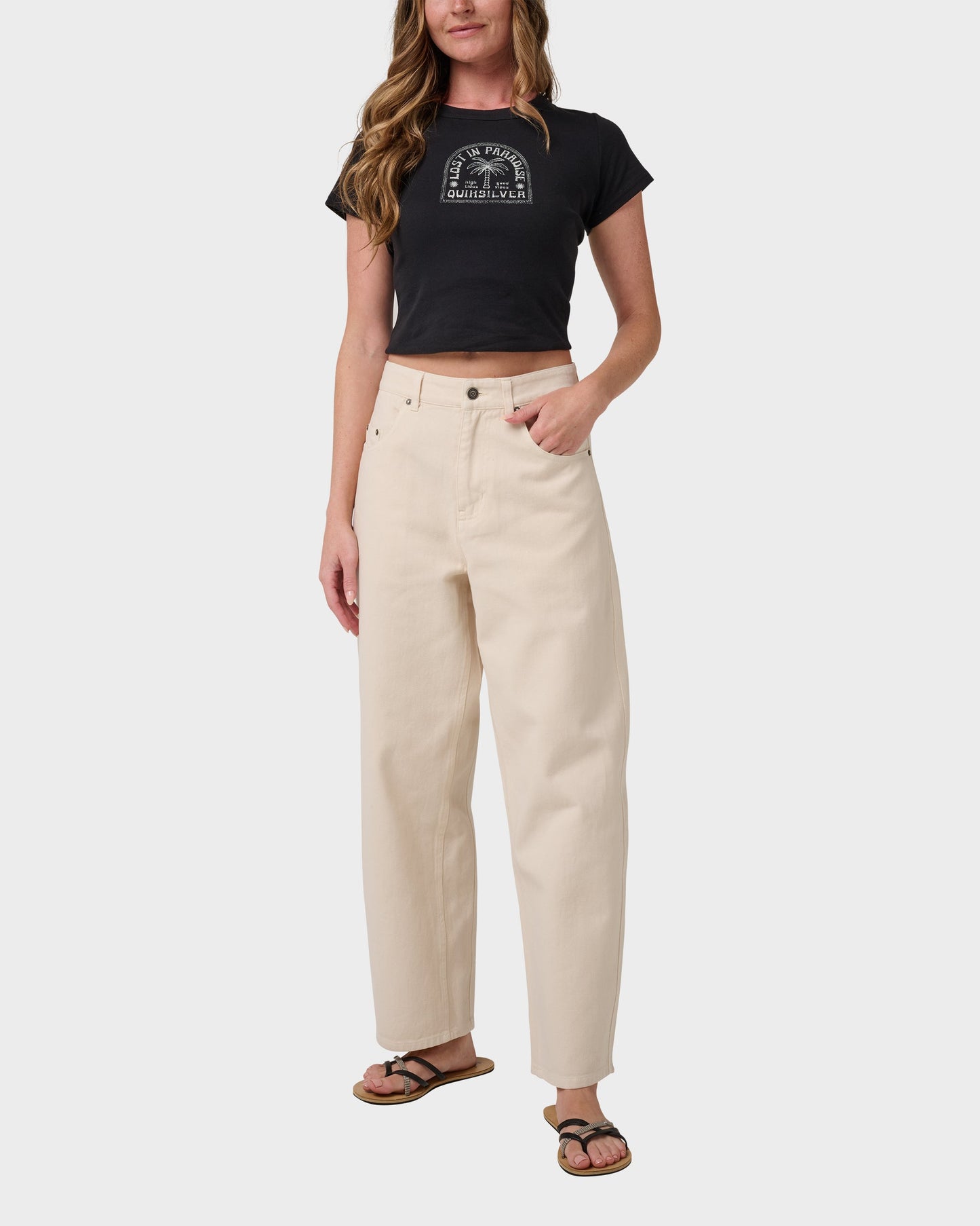 Colette Barrel Leg Pant