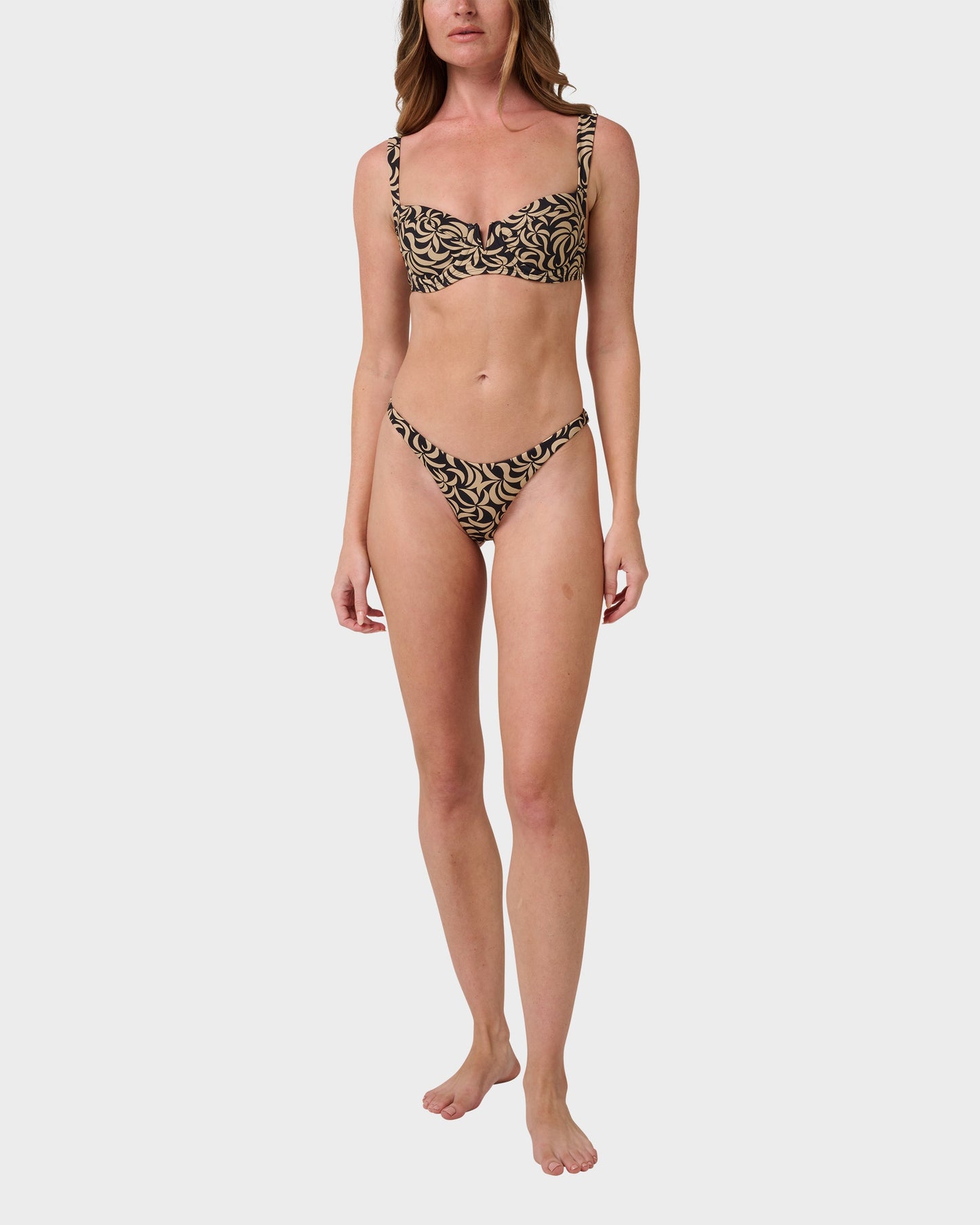 Nikki Shaping Up High Cut Bikini Bottom