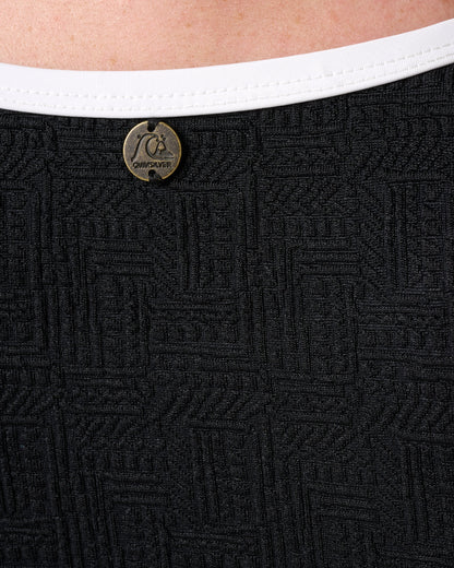 Long Sleeve Pipeline Spotted Surf Top