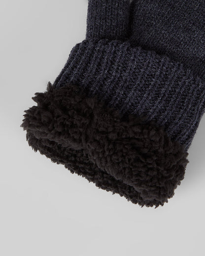 CABLE KNIT MITTENS