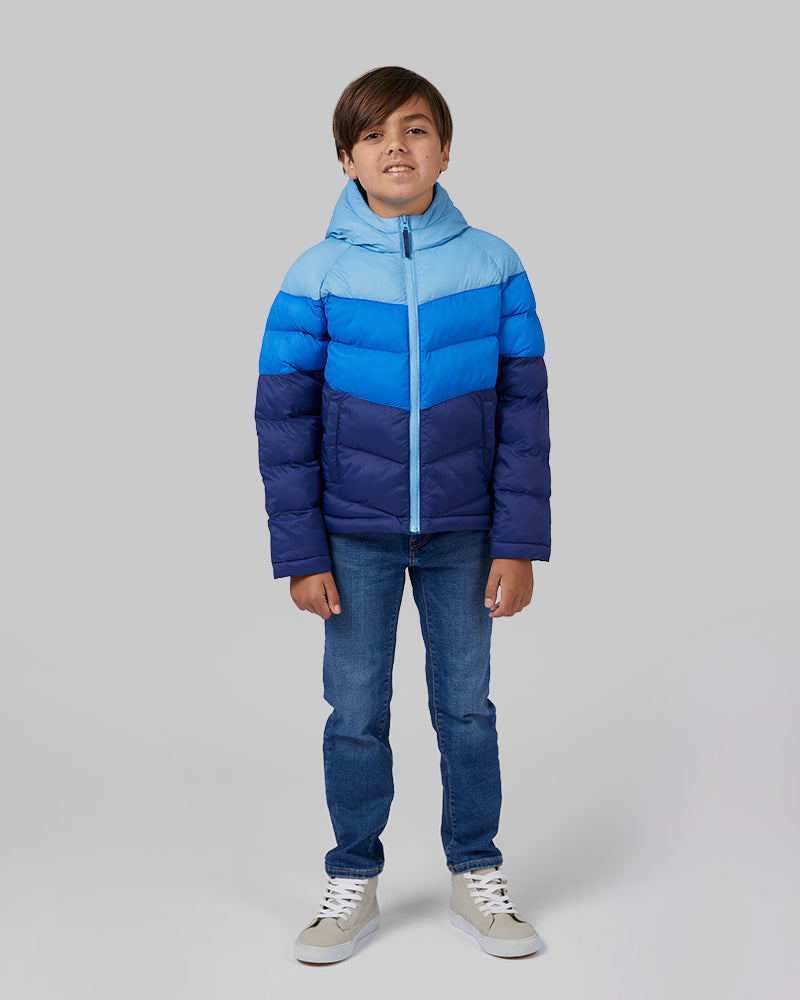 KIDS' FIXED HOOD PUFFER JACKET