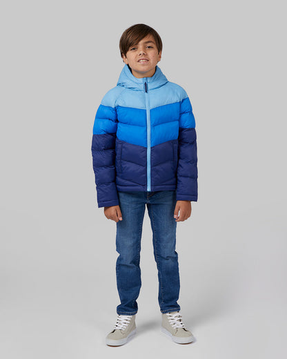 KIDS' FIXED HOOD PUFFER JACKET