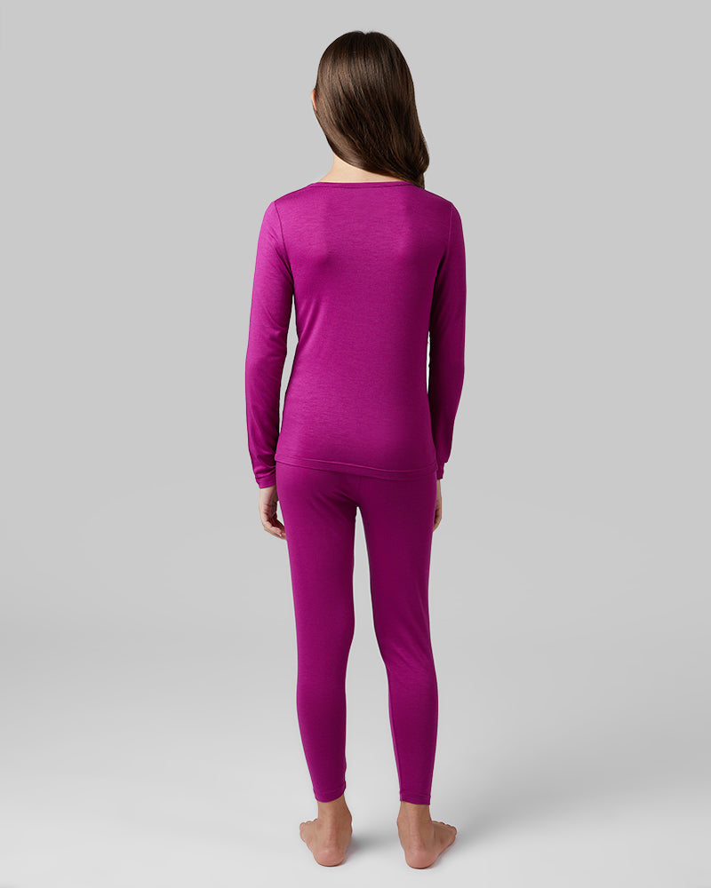 KIDS' 2PC BASELAYER TOP & BOTTOM SET